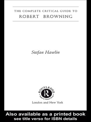 cover image of Robert Browning